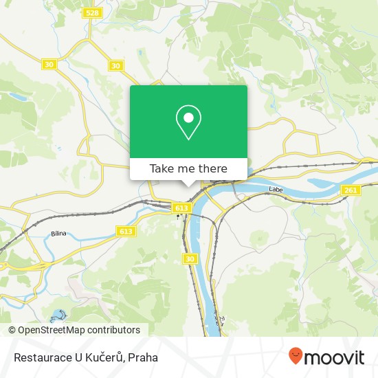 Restaurace U Kučerů, Mírové náměstí 67 / 19 400 01 Ústí nad Labem mapa