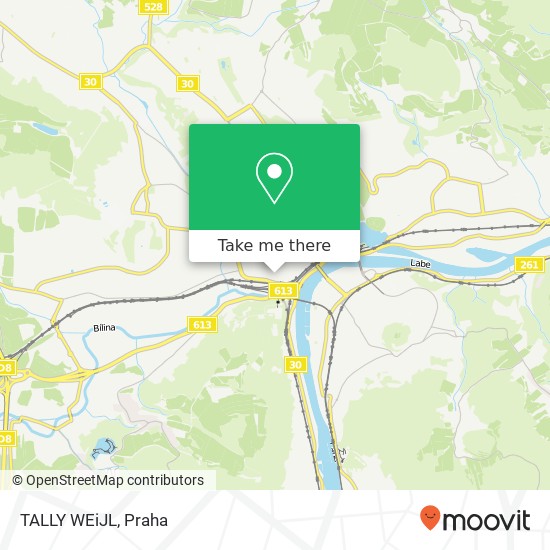 TALLY WEiJL, U Kostela 400 01 Ústí nad Labem mapa