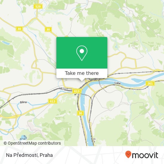 Na Předmostí, Hrnčířská 10 400 01 Ústí nad Labem mapa