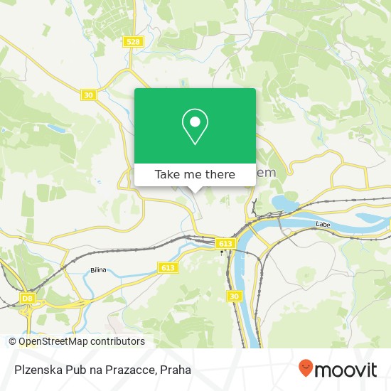 Plzenska Pub na Prazacce, Masarykova 3128 / 36 400 01 Ústí nad Labem mapa