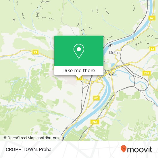 CROPP TOWN, Sofijská 3 405 02 Děčín mapa