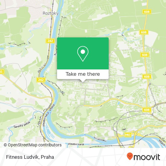 Fitness Ludvík mapa