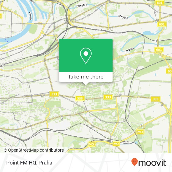 Point FM HQ mapa