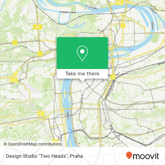 Design Studio "Two Heads" mapa