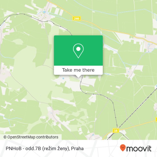 PNHoB - odd.7B (režim ženy) mapa