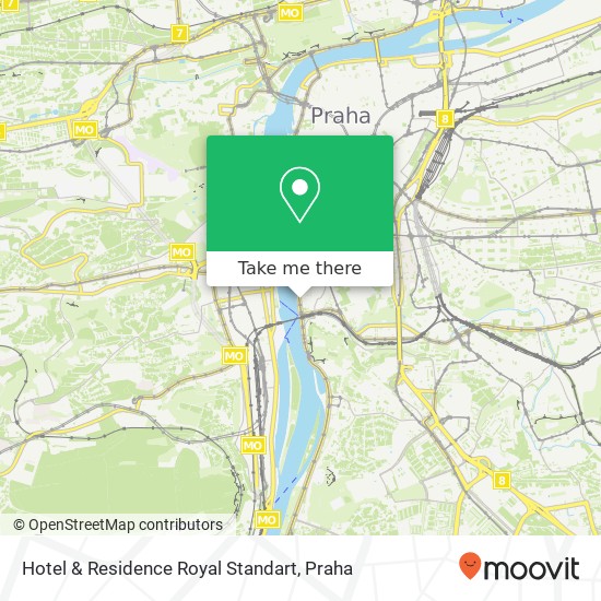 Hotel & Residence Royal Standart mapa