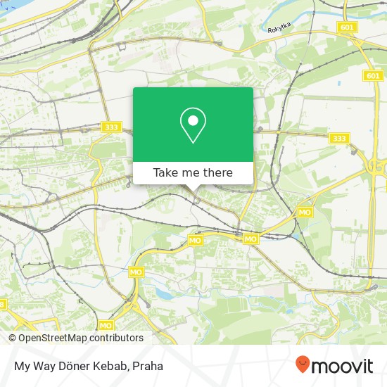 My Way Döner Kebab mapa