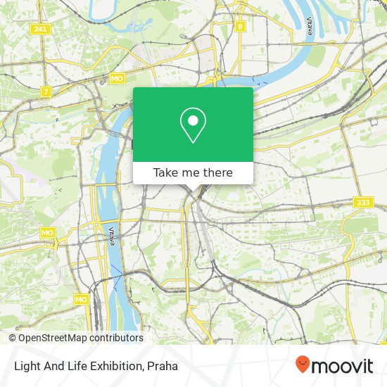 Light And Life Exhibition mapa