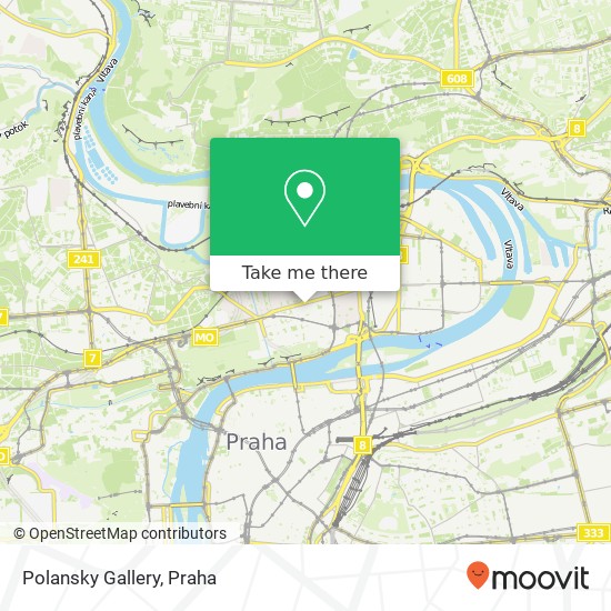 Polansky Gallery mapa