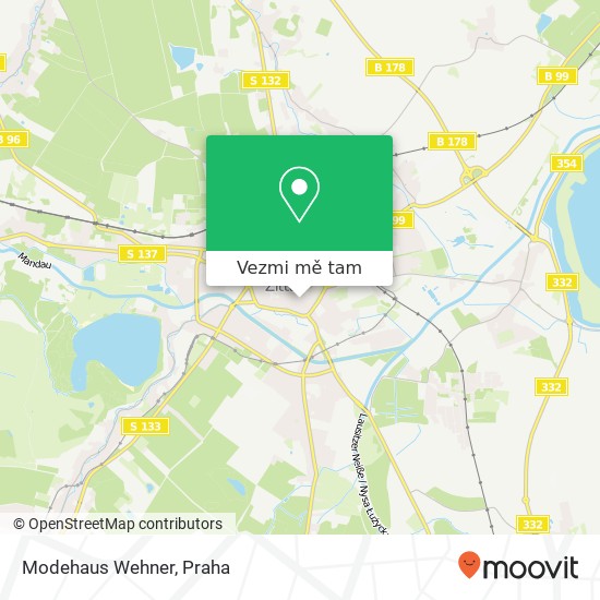 Modehaus Wehner mapa