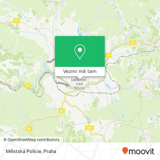 Městská Policie mapa