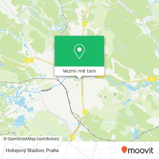 Hokejový Stadion mapa