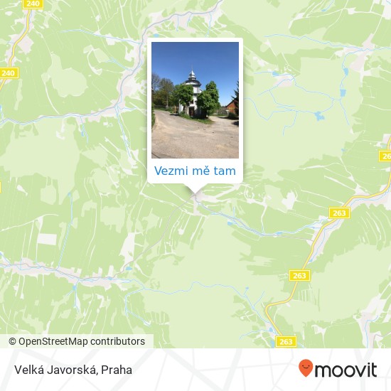 Velká Javorská mapa