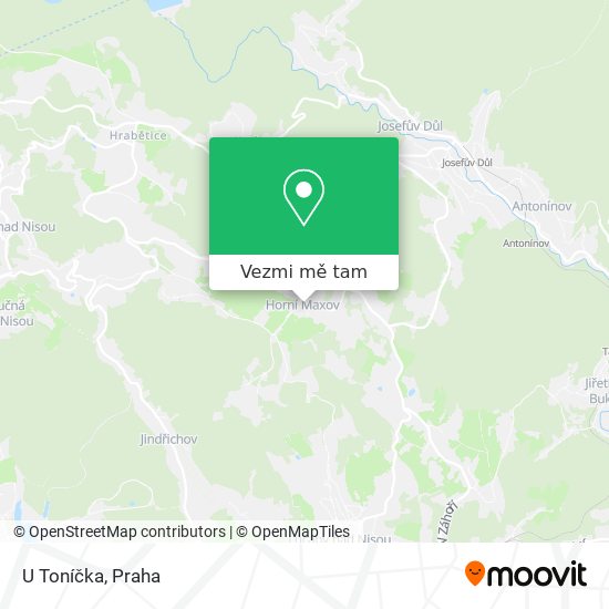U Toníčka mapa