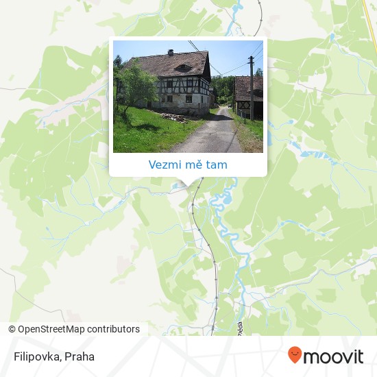 Filipovka mapa