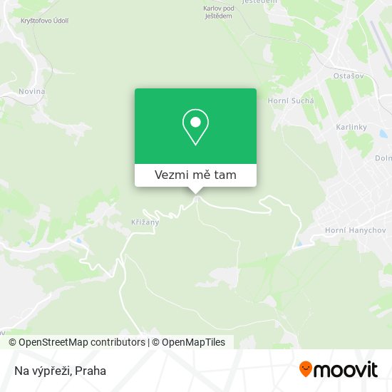 Na výpřeži mapa