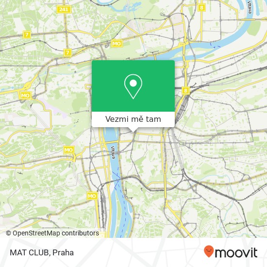 MAT CLUB mapa