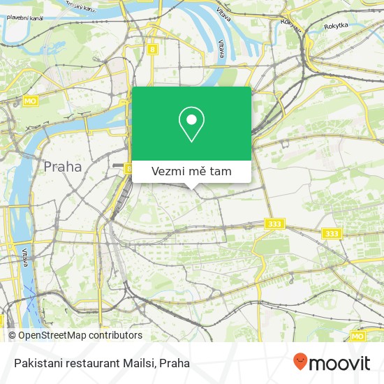 Pakistani restaurant Mailsi mapa