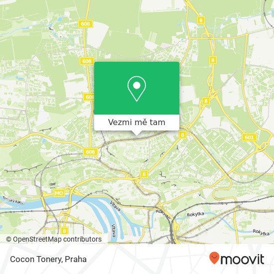 Cocon Tonery mapa