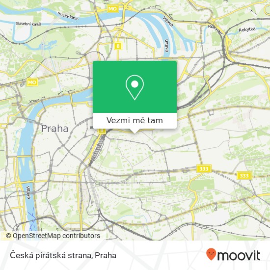 Česká pirátská strana mapa