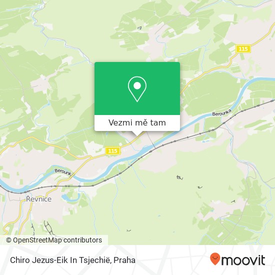 Chiro Jezus-Eik In Tsjechië mapa