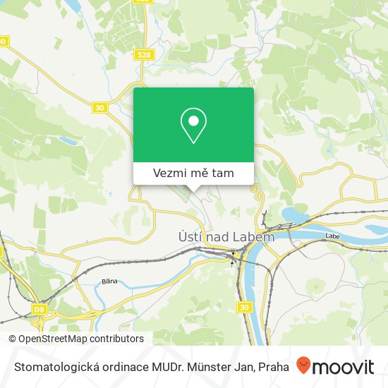 Stomatologická ordinace MUDr. Münster Jan mapa