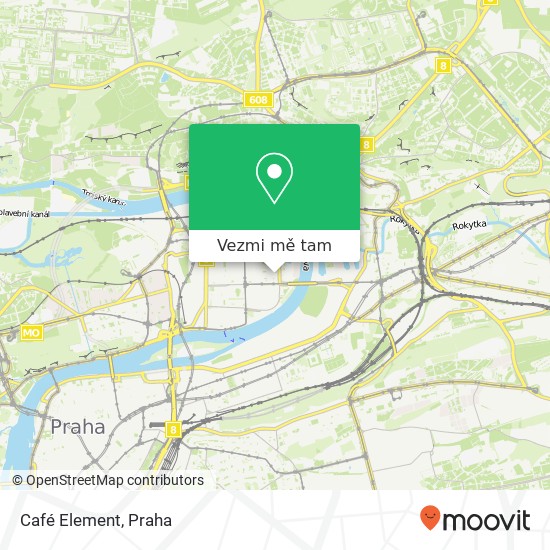 Café Element mapa