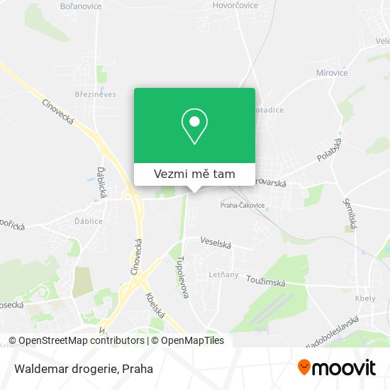 Waldemar drogerie mapa