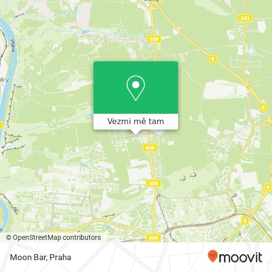 Moon Bar mapa