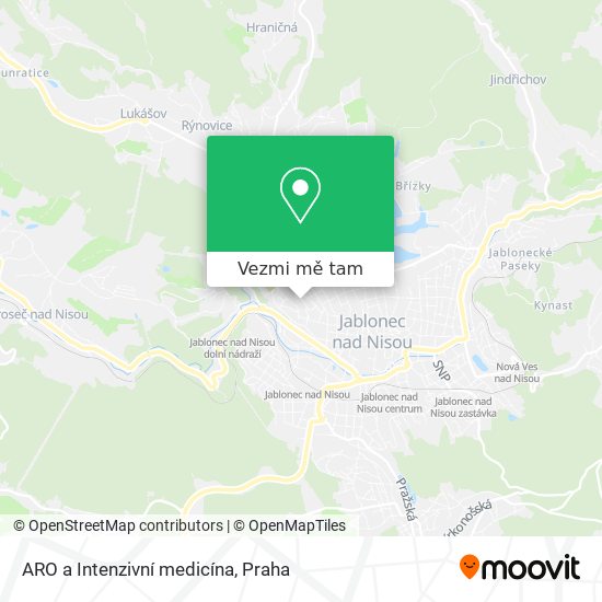 ARO a Intenzivní medicína mapa