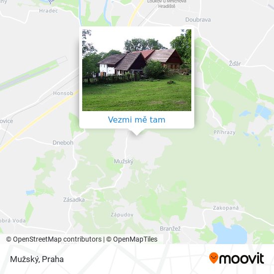 Mužský mapa