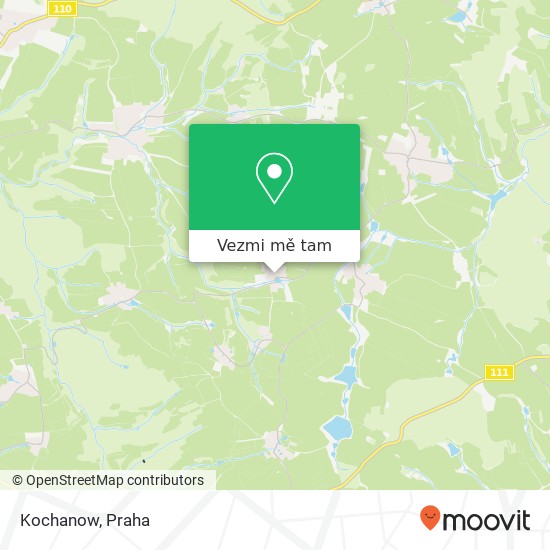 Kochanow mapa