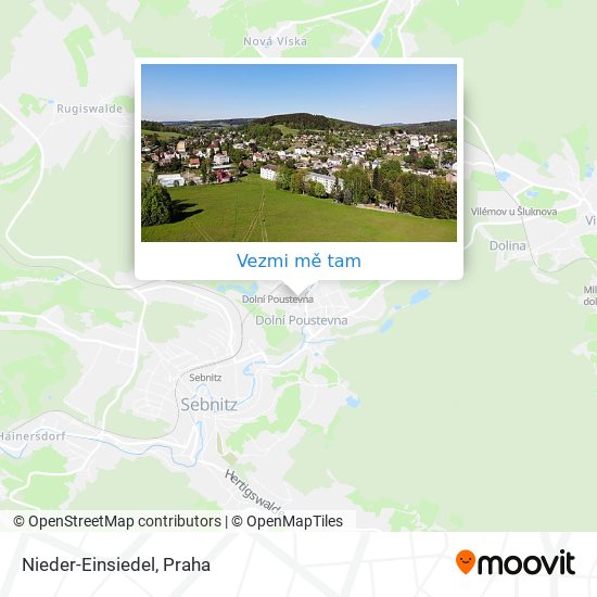 Nieder-Einsiedel mapa