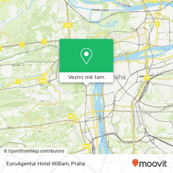 EuroAgentur Hotel William mapa