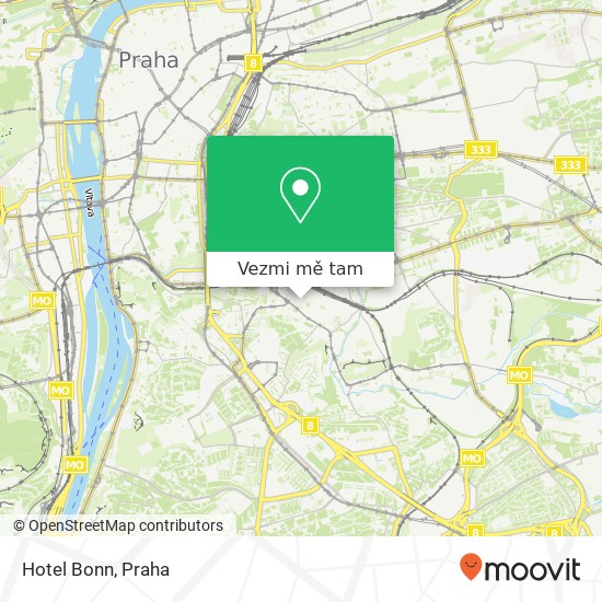 Hotel Bonn mapa