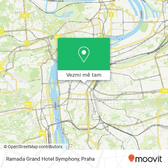 Ramada Grand Hotel Symphony mapa