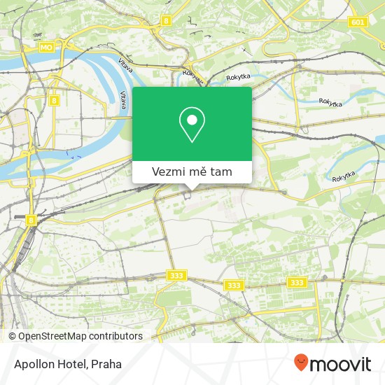 Apollon Hotel mapa