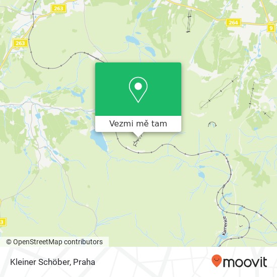 Kleiner Schöber mapa