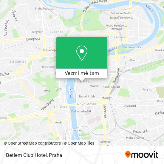 Betlem Club Hotel mapa