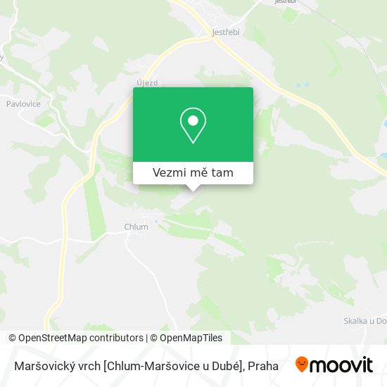 Maršovický vrch [Chlum-Maršovice u Dubé] mapa