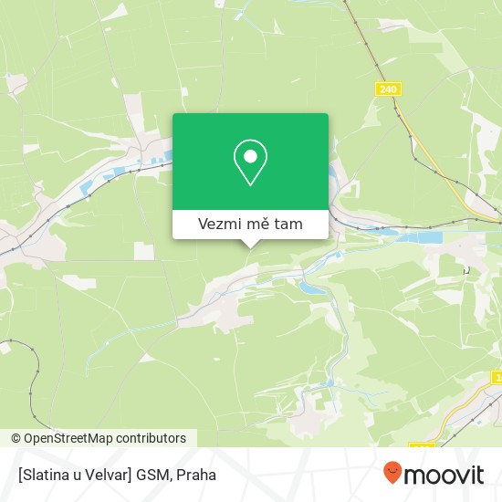 [Slatina u Velvar] GSM mapa
