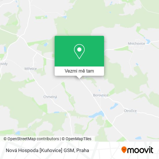 Nová Hospoda [Kuňovice] GSM mapa