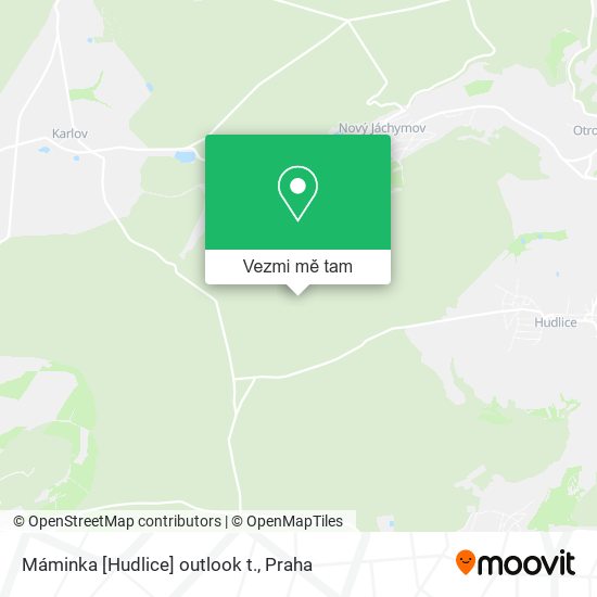 Máminka [Hudlice] outlook t. mapa