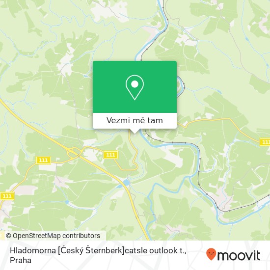 Hladomorna [Český Šternberk]catsle outlook t. mapa
