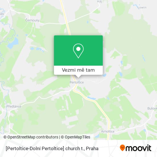 [Pertoltice-Dolní Pertoltice] church t. mapa