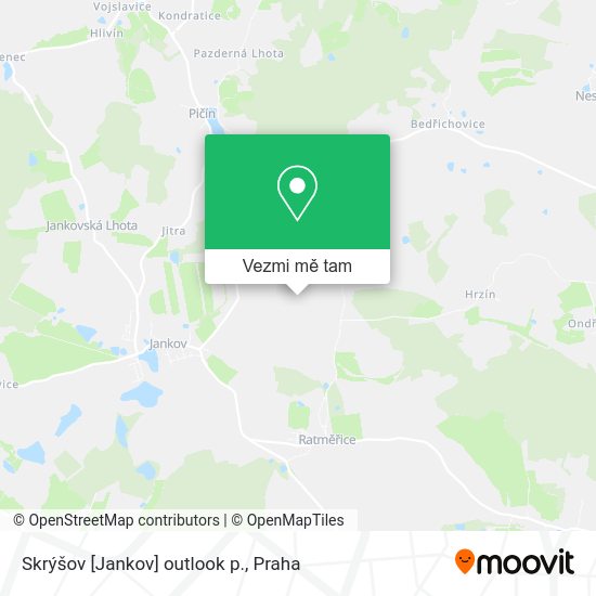 Skrýšov [Jankov] outlook p. mapa