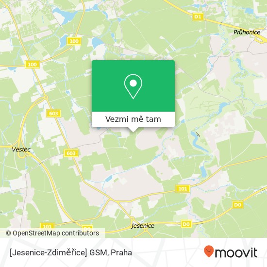 [Jesenice-Zdiměřice] GSM mapa