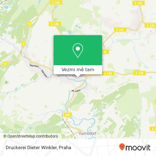 Druckerei Dieter Winkler mapa