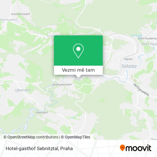 Hotel-gasthof Sebnitztal mapa