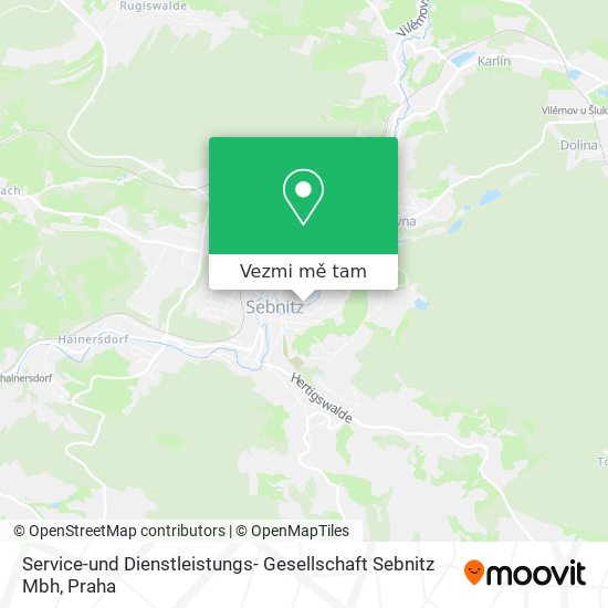 Service-und Dienstleistungs- Gesellschaft Sebnitz Mbh mapa